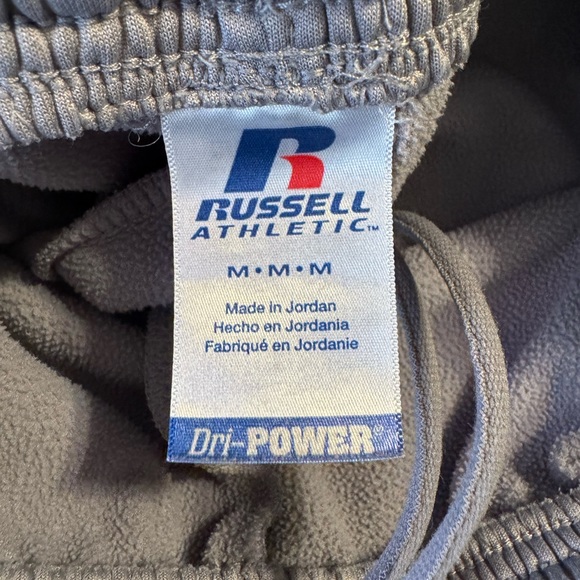 Men’s Gray Russell Athletic Medium Sweat Pants with Pockets - Picture 10 of 10